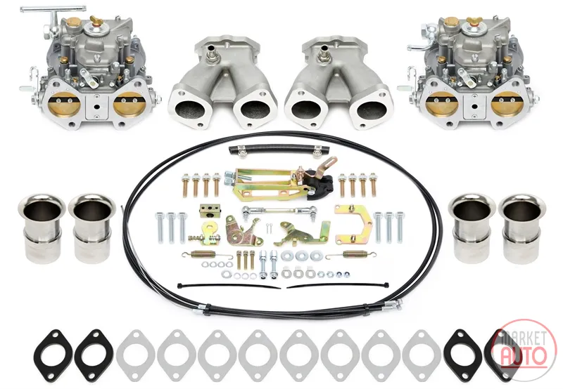 Kit completo de carburador DCOE de 40 mm para motores Opel 1.6-2,0l-8V CIH Universell