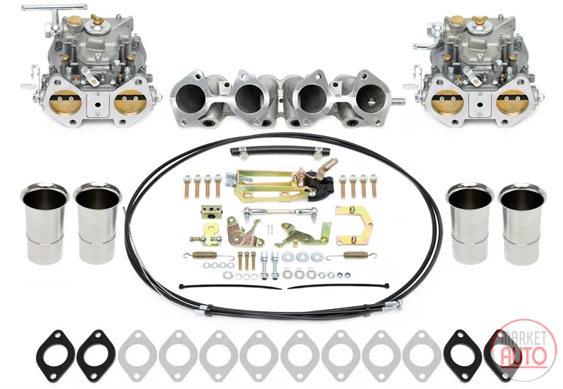 Carburador DCOE de 45 mm - kit completo adecuado para motores VW 2.0l 8V Universell