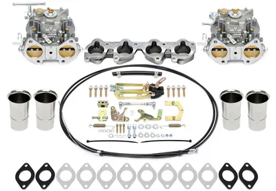 Carburador DCOE de 45 mm - kit completo para motores Asiento/VW 1.8/2.0l-16V Universell
