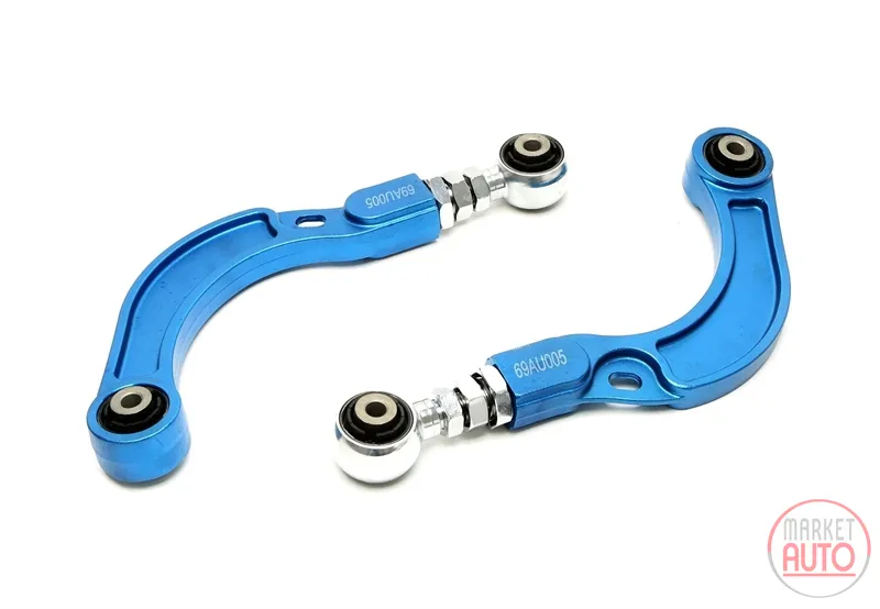 El eje trasero del conjunto Wishbone regulable para el ajuste de camber Audi