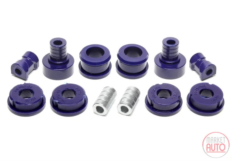 Kit de bushings de PU eje delantero 12 piezas BMW
