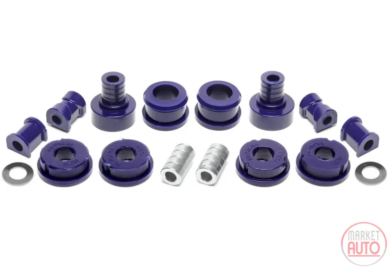Kit de bushings de PU eje delantero / trasero 14 piezas BMW