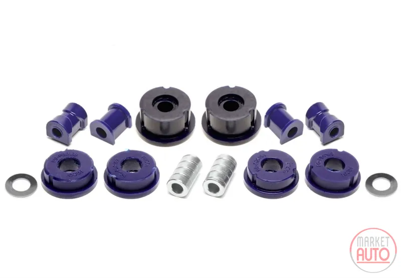 Kit de bushings de PU eje delantero / trasero 14 piezas BMW