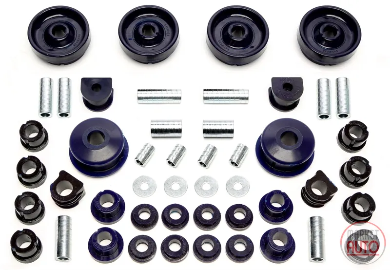 Kit de bushings de PU eje delantero / trasero 48 piezas Audi · Seat · Skoda · VW