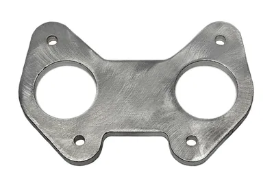 Brida de soldadura de aluminio Ø40mm para carburador Weber/Dellorto