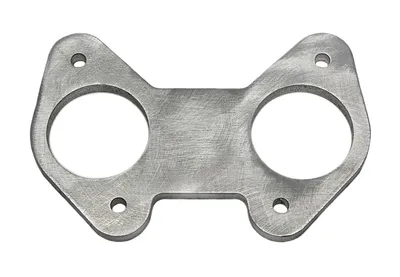 Brida de soldadura de aluminio Ø45mm para carburador Weber/Dellorto