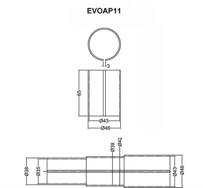 Adaptador de conexión de escape