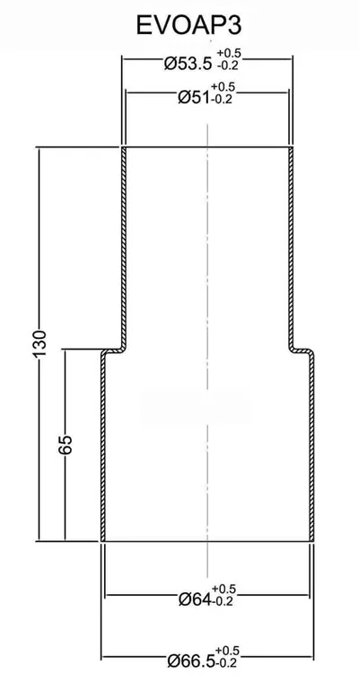 Adaptador de conexión de escape