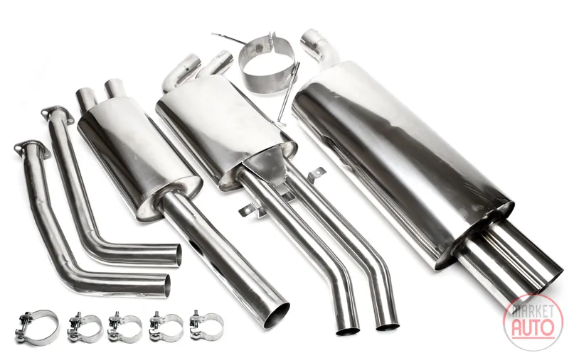 Sistema de acero inoxidable BMW