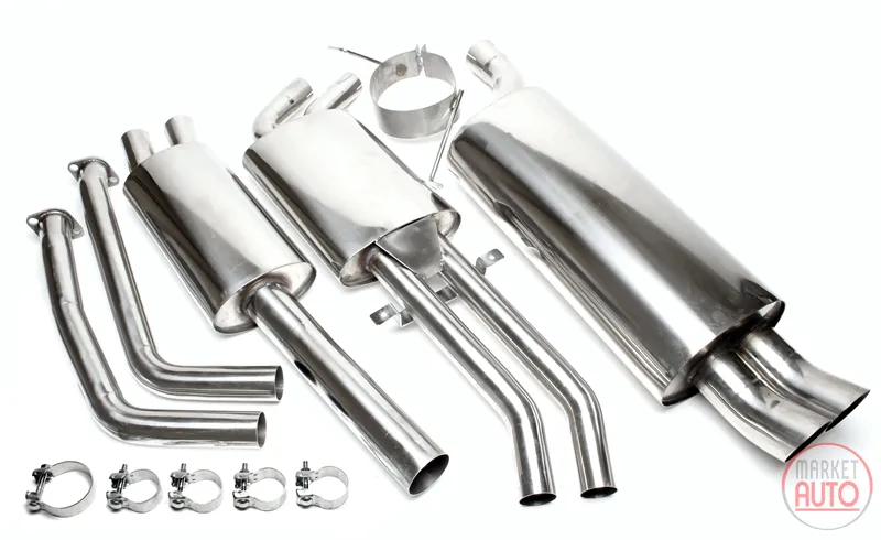Sistema de acero inoxidable BMW