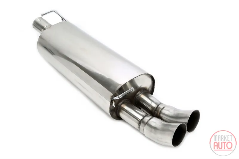 Silencioso trasero de 2x76mm DTM Audi · Seat · VW
