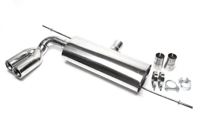 Silencioso trasero deportivo de acero inoxidable Audi · VW