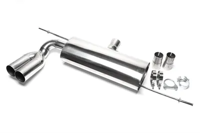 Silencioso trasero deportivo de acero inoxidable Audi · VW