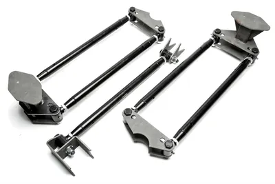 Kit de 4 enlaces paralelos universales + kit de varilla Panhard