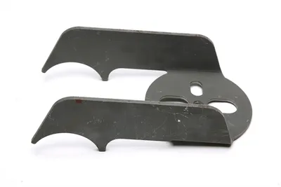 Placa de fuelle universal con montaje de 2-3/4" en haz de eje