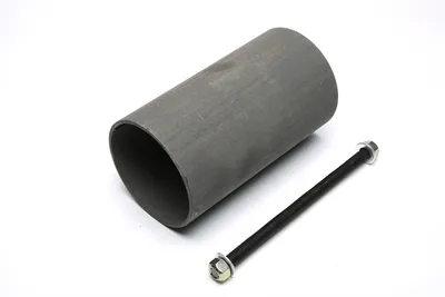 Tubo adaptador universal de 8" + varilla roscada, " tornillo en el sistema