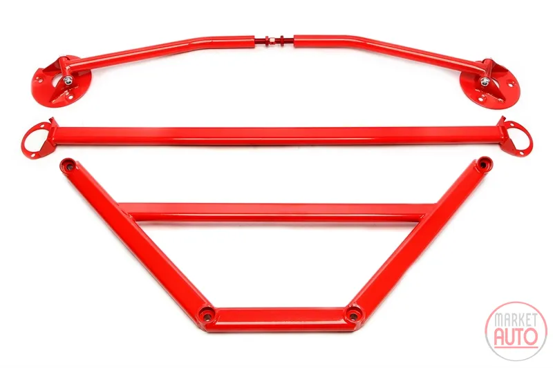 Kit de acero de strut de cúpula (3-piezas) BMW
