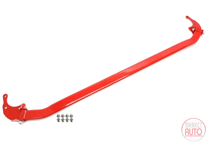 Acero Strut Brace Rojo, Frente Toyota