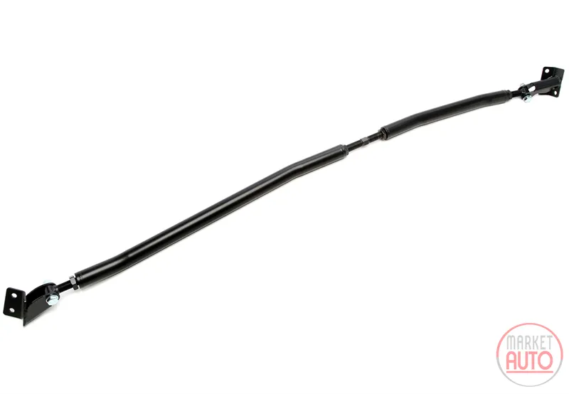 Cúpula de acero strut negro, delantero Audi