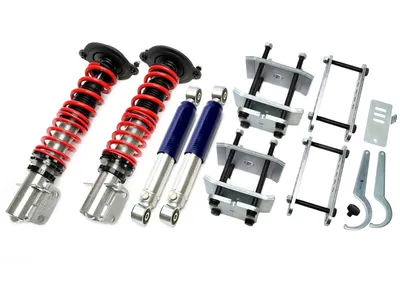 Suspensión en espiral ajustable de dureza - Versión profunda VW